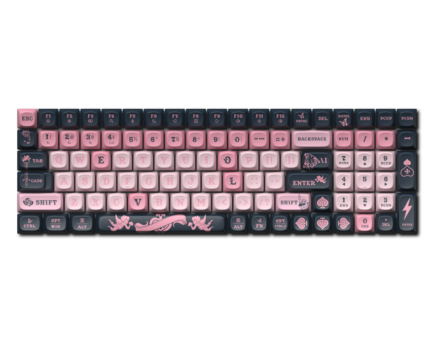 LOFREE TOUCH "Energy Station" Dye-Sub PBT Keycaps Set