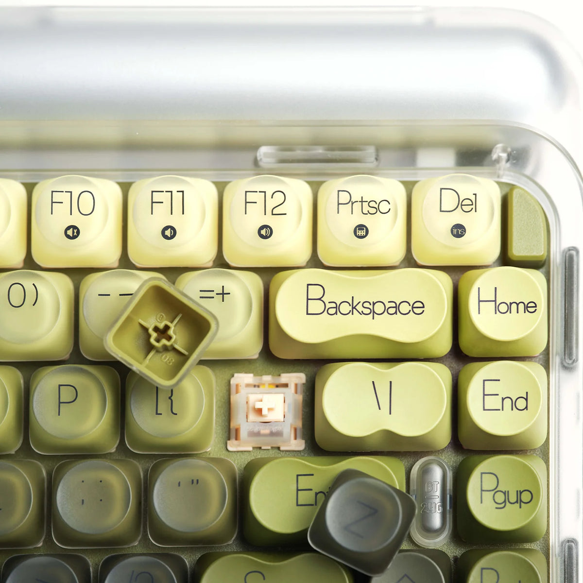 432Hz Polar Moss Mechanical Keyboard