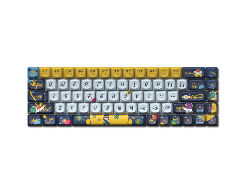 LOFREE TOUCH "Energy Station" Dye-Sub PBT Keycaps Set