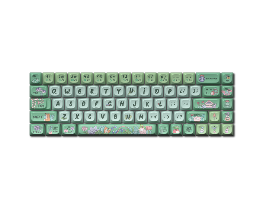 LOFREE TOUCH "Energy Station" Dye-Sub PBT Keycaps Set