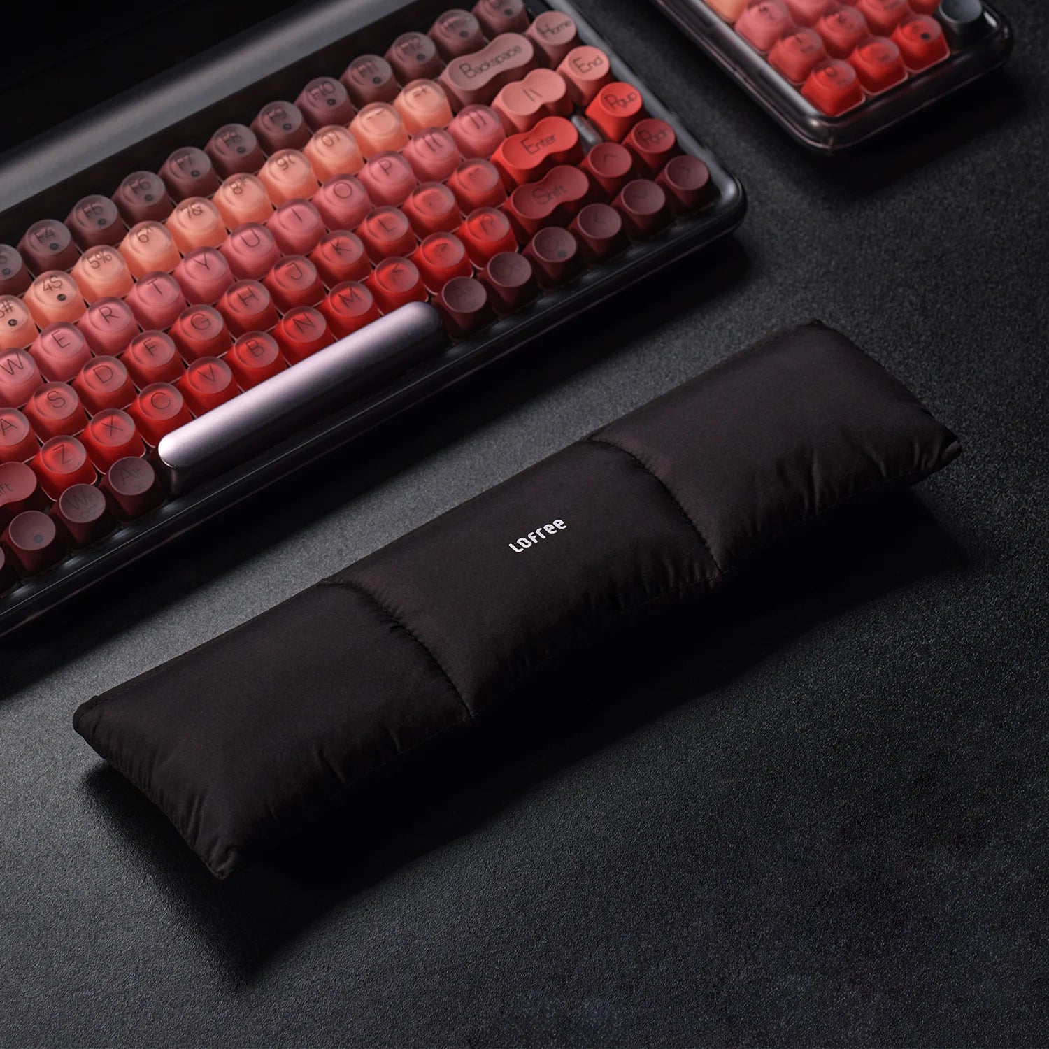 Clouds Palm Rest (Black)