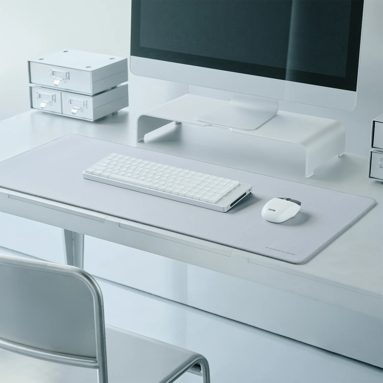 Desk Mat Gray