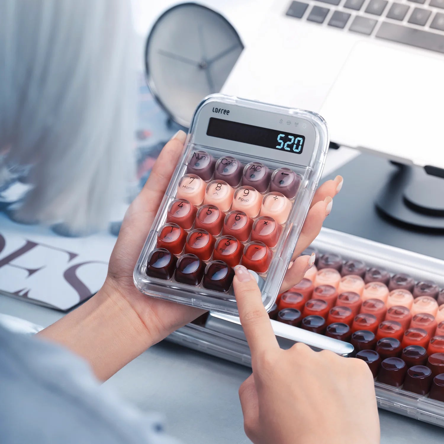 Lipstick Tri-Mode Wireless Numpad