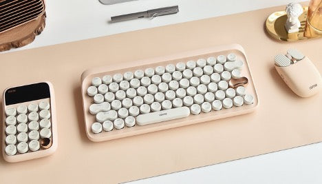 Back to School: Unique Lofree Milk Tea Keyboard for You