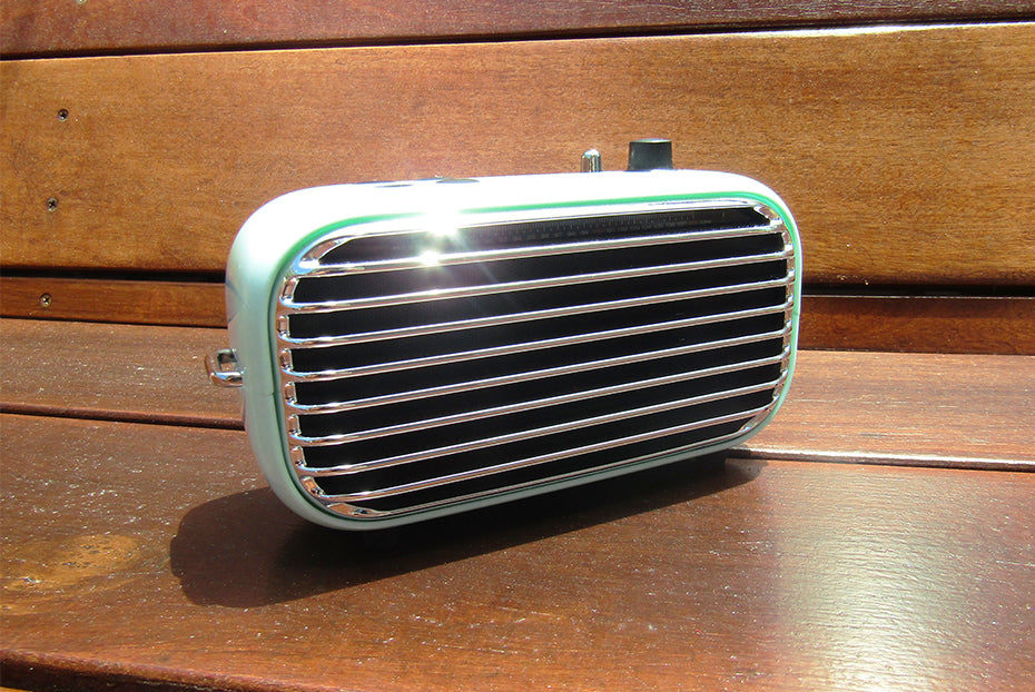 This Cute Retro Bluetooth Speaker Packs a Powerful Punch