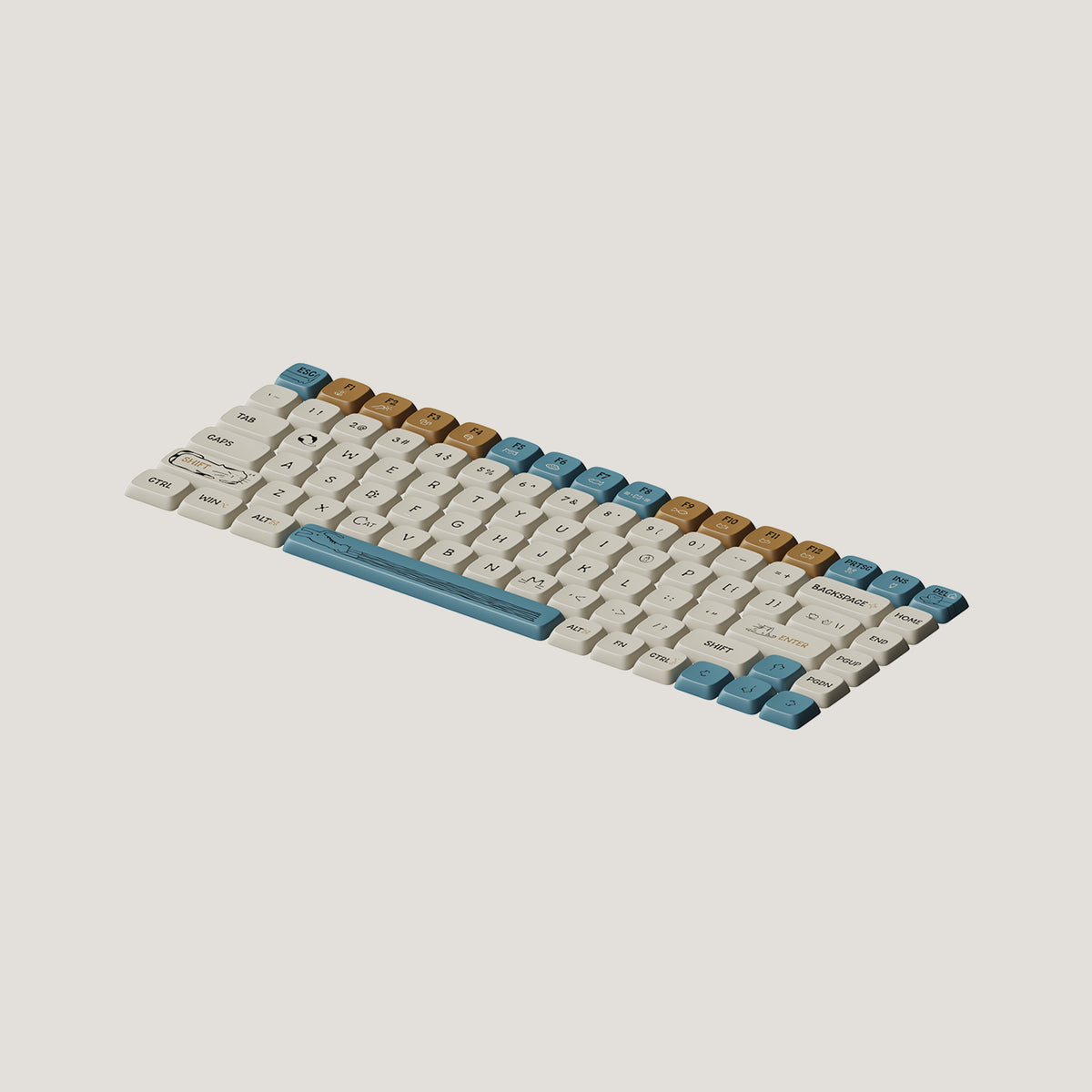 Meow | Keycaps | Lofree