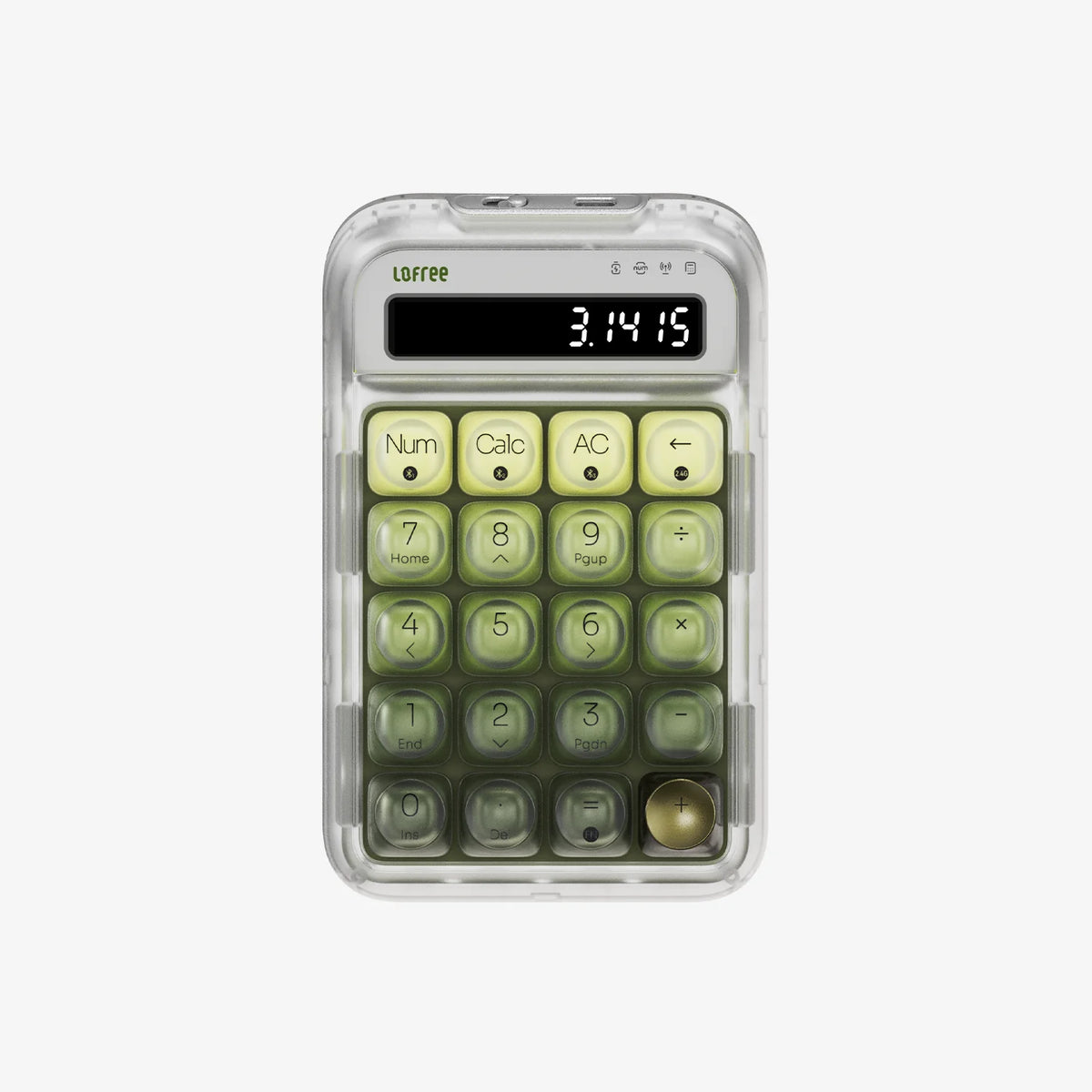 432Hz Polar Moss Tri Mode Wireless Numpad