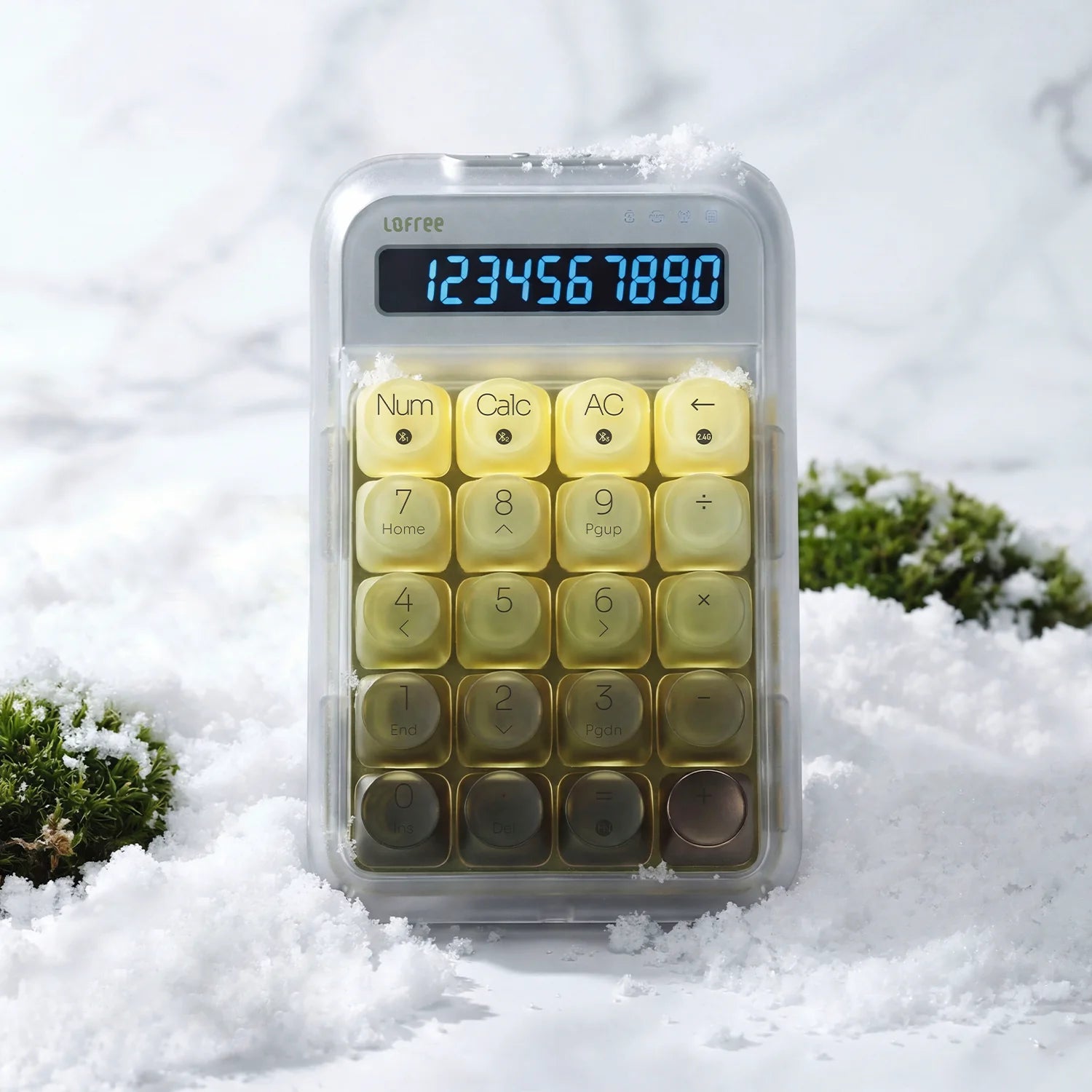 432Hz Polar Moss Tri-Mode Wireless Numpad