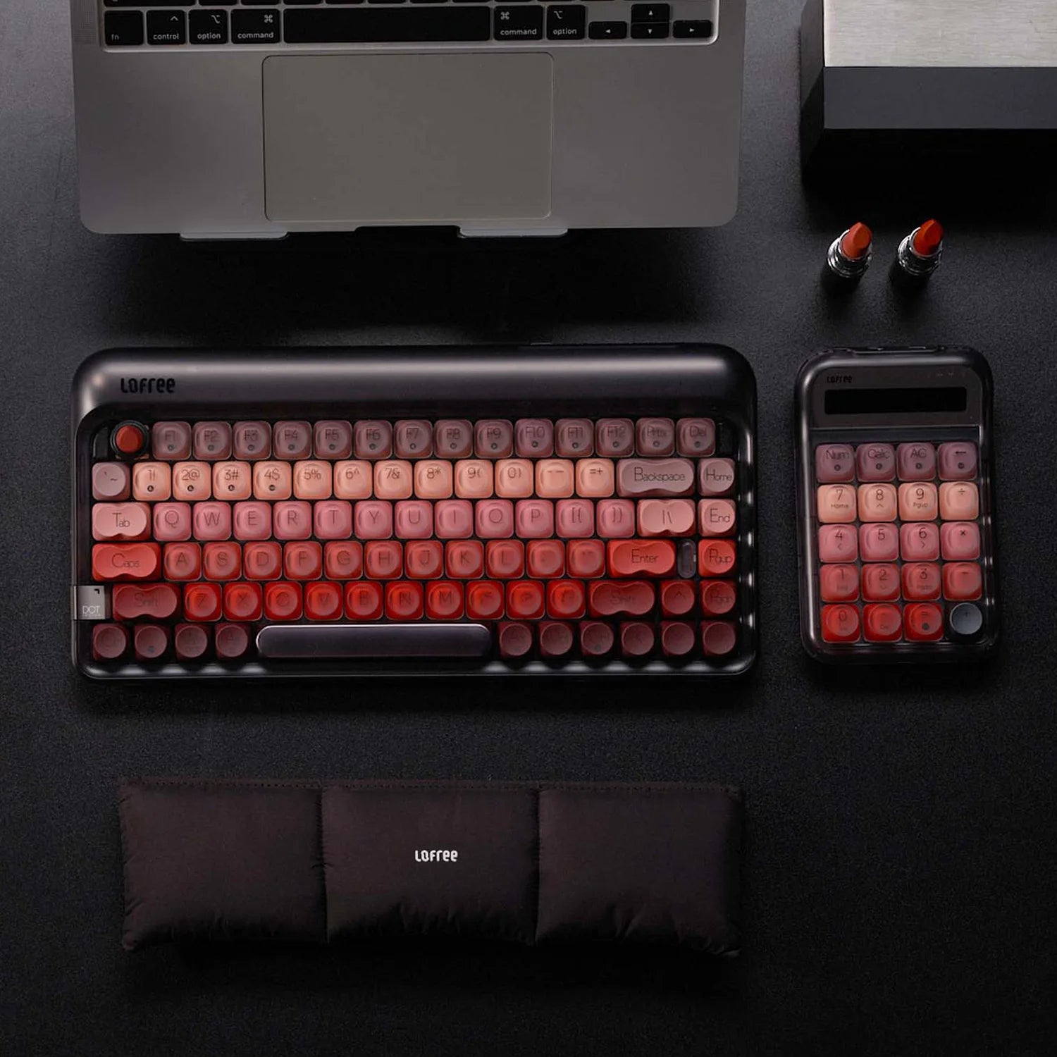 Clouds Palm Rest (Black)