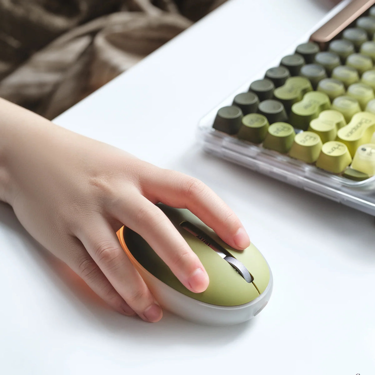 432Hz Polar Moss Wireless Mouse