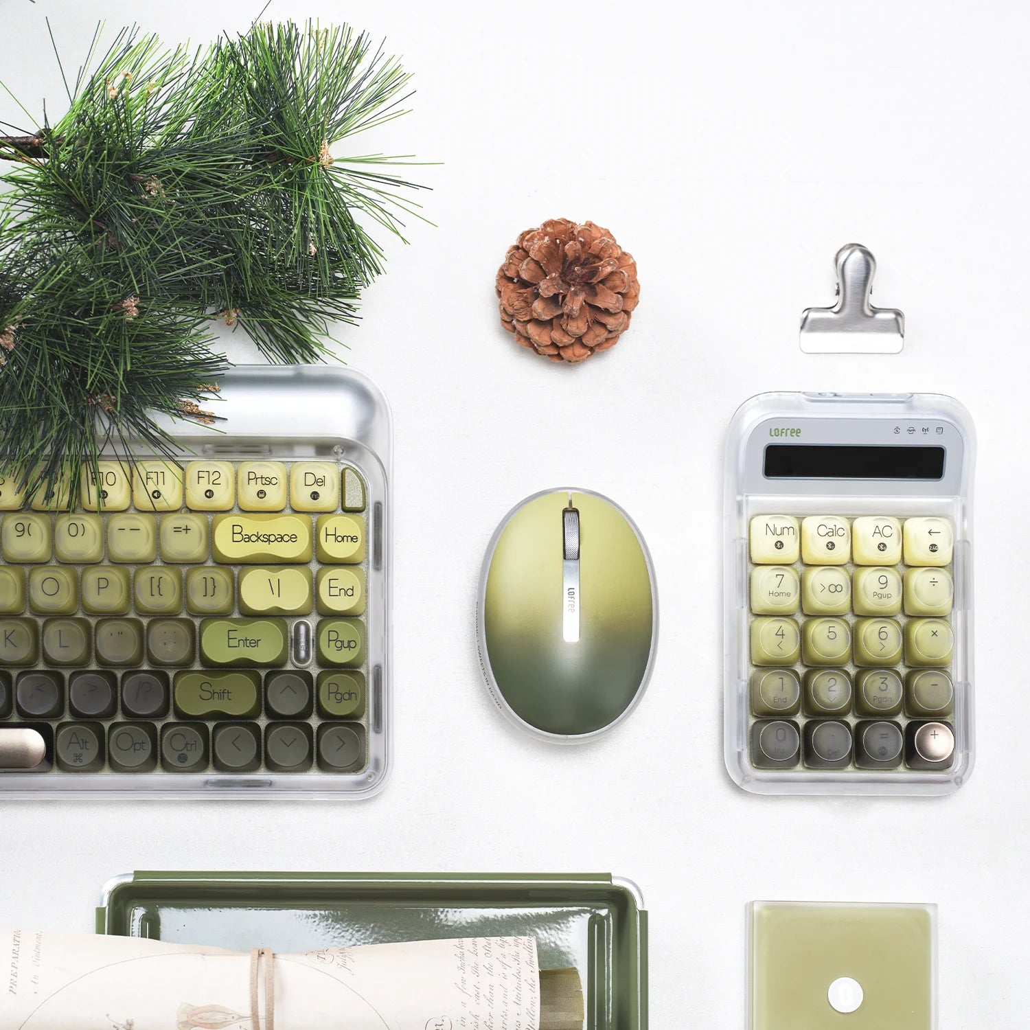 432Hz Polar Moss Wireless Mouse