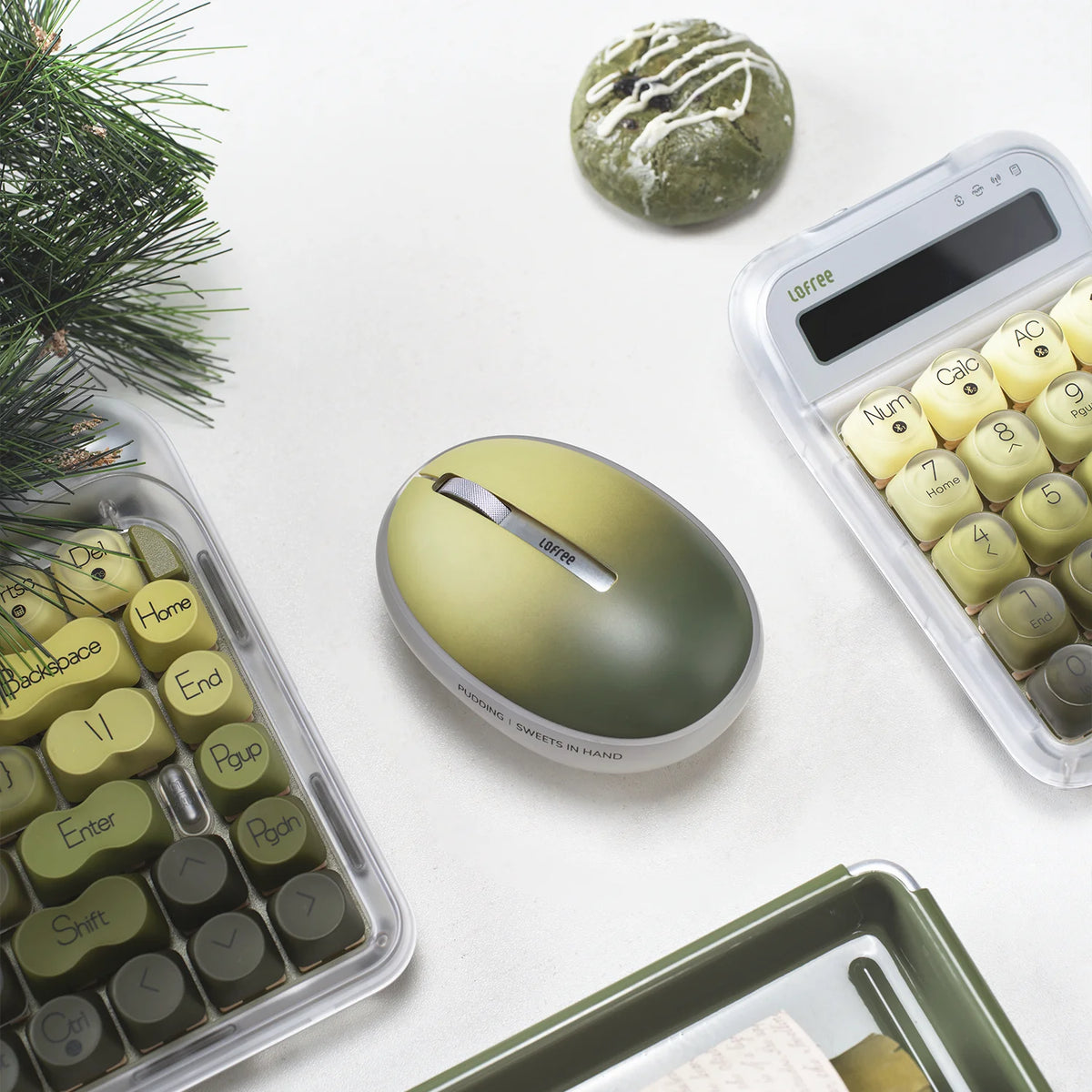 432Hz Polar Moss Wireless Mouse