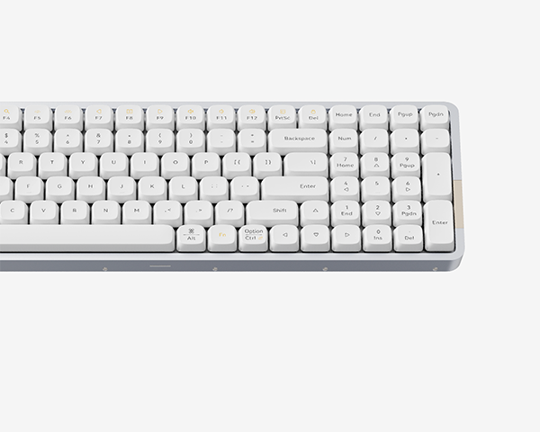 1$ Keyboard 1% Transparent Mechanical Keyboard