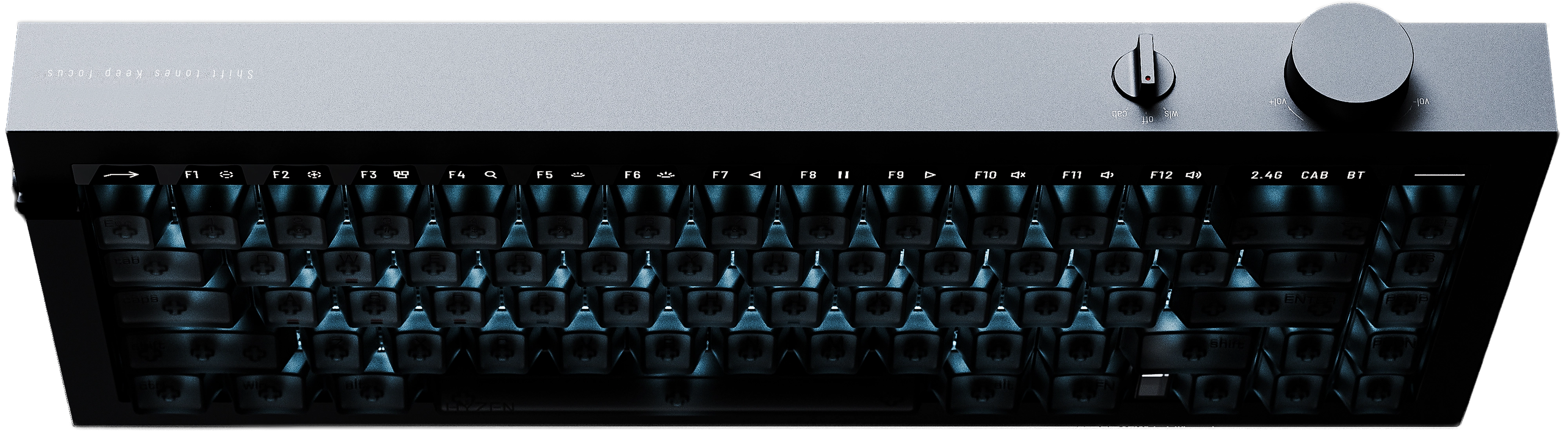 Hyzen, World's First Mechanical Magnetic Keyboard. Hyzen, World's First Mechanical Magnetic Keyboard.