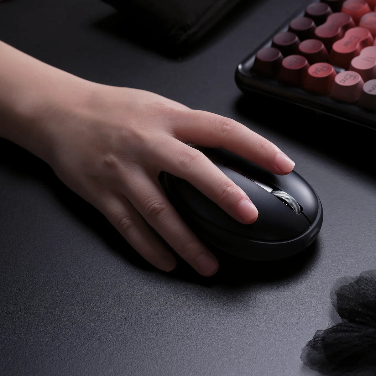 Lipstick Wireless Mouse (Black)