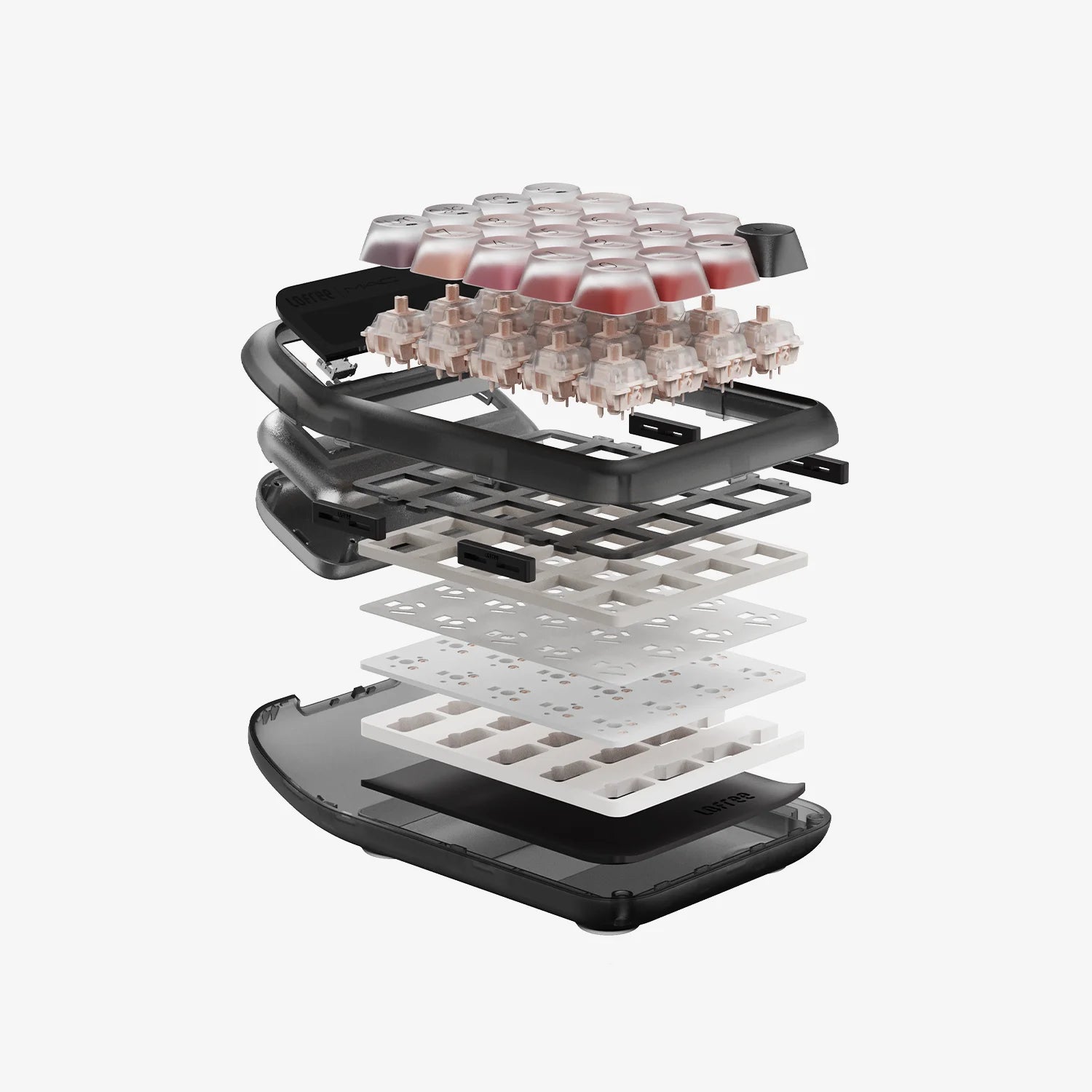 Lipstick Tri-Mode Wireless Numpad (Black)