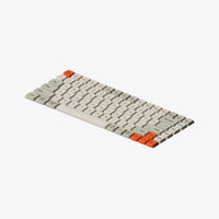 LOFREE PBT Low Profile Keycaps Set - 84 Keys