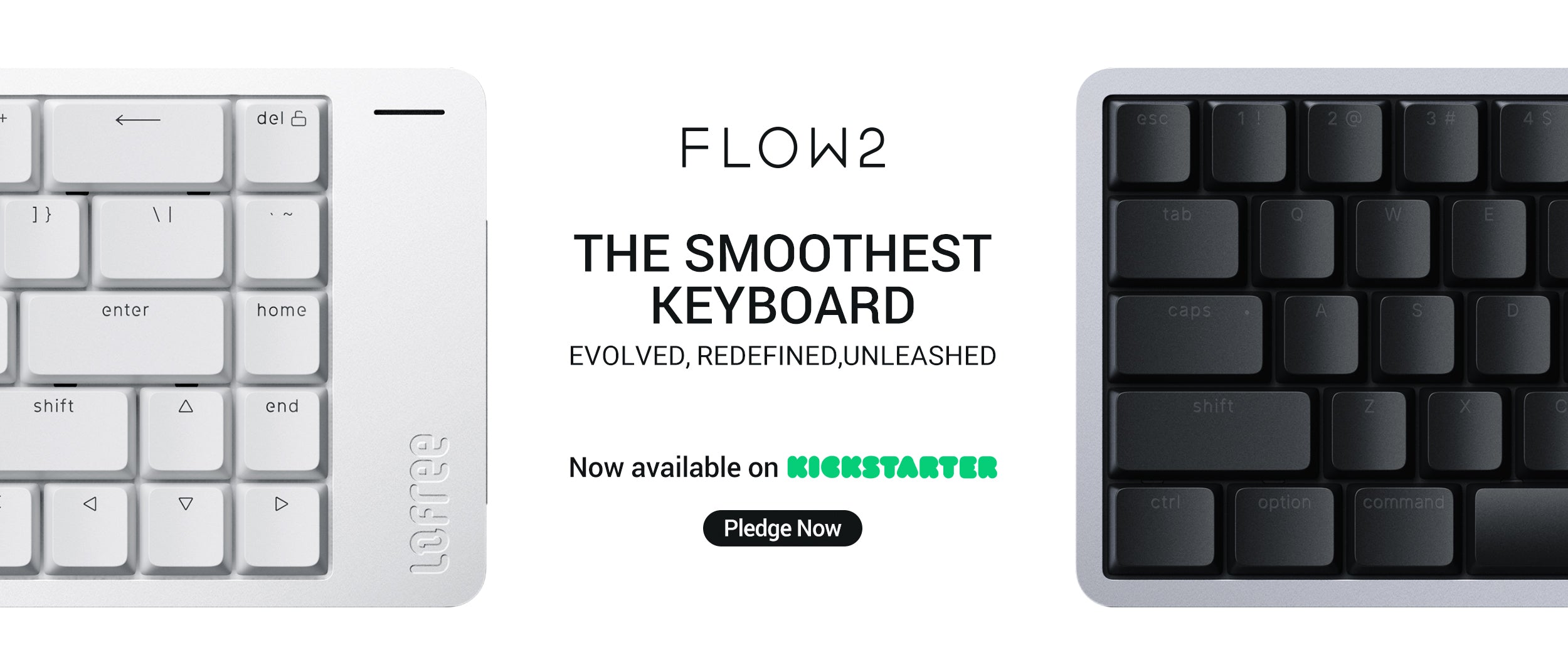 Flow84, the Smoothest Mechanical Keyboard