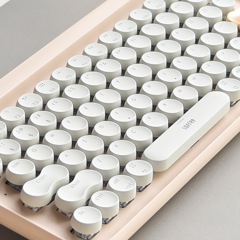 LOFREE DOT「ミルクティー」メカニカルキーボード