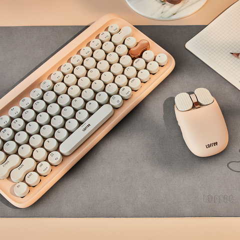 LOFREE DOT「ミルクティー」メカニカルキーボード
